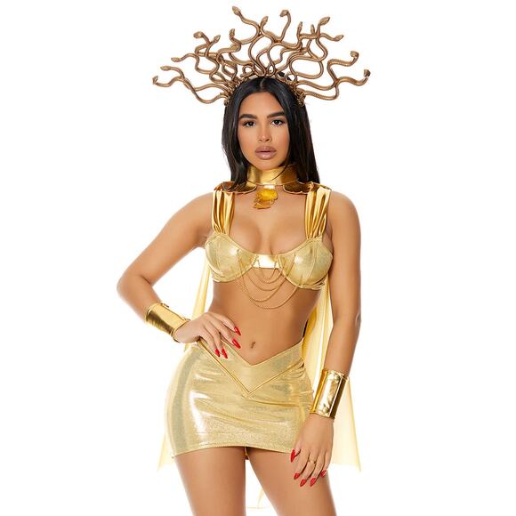 NEW Forplay Medusa Punishment is Beauty Costume Size Medium Large - Picture 3 of 7